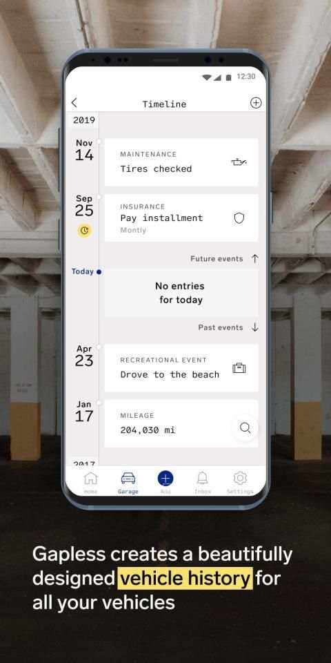 Gapless Car History screenshot 1