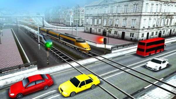 Euro Train Driving Games स्क्रीनशॉट 6