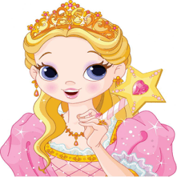 Coloriage princesse Dessin icon
