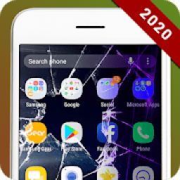 ikon Broken screen Prank: Fire electric screen prank