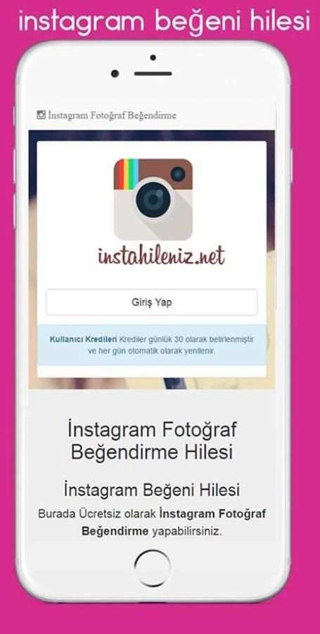 Insta Beğeni Hilesi screenshot 2