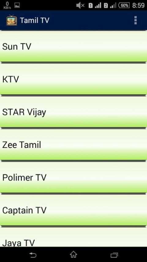 Tamil TV Channels HD 4 تصوير الشاشة