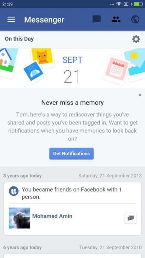 Messenger Lite скриншот 1
