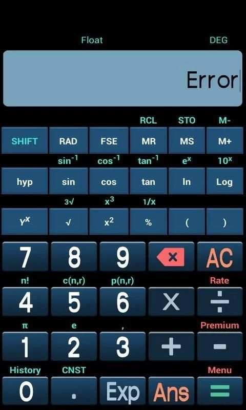 New Scientific Calculator 1 تصوير الشاشة