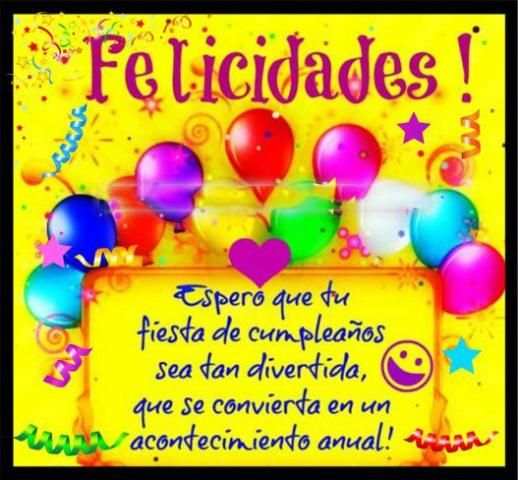 Felicidades en tu cumpleaños 4 تصوير الشاشة