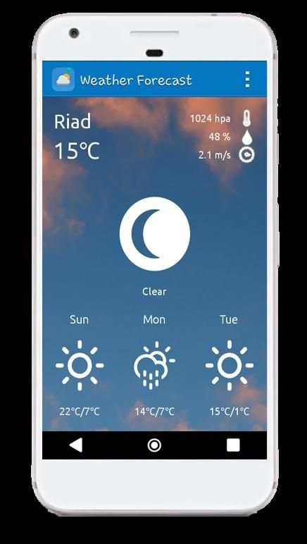Weather Forecast скриншот 1
