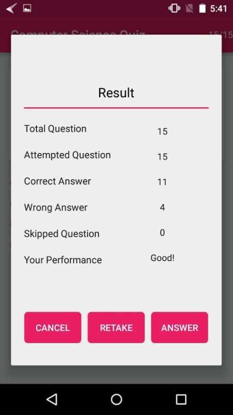 Computer Science Quiz screenshot 6