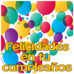 Felicidades en tu cumpleaños أيقونة