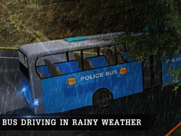 Off Mengemudi Jalan Polisi Bus screenshot 2