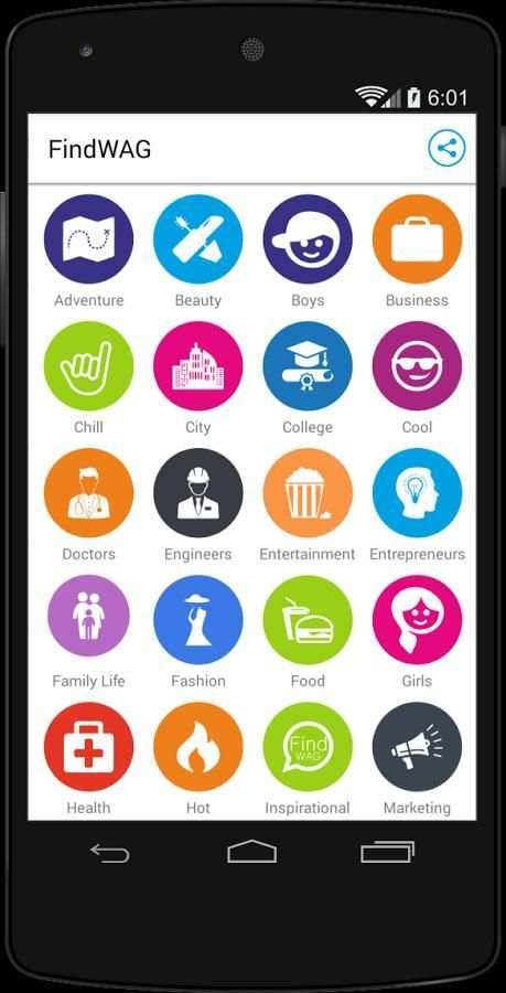 Findwag - Find WhatsApp Groups screenshot 3