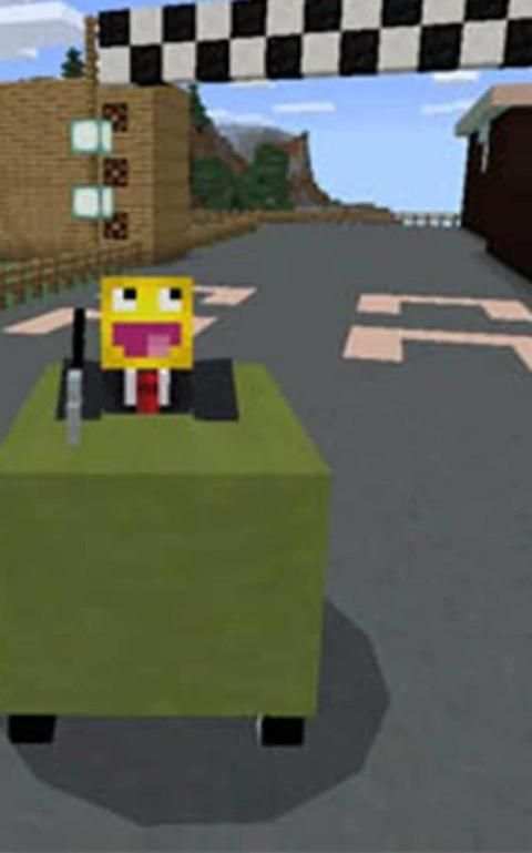 Mine-Car Mod MCPE screenshot 1