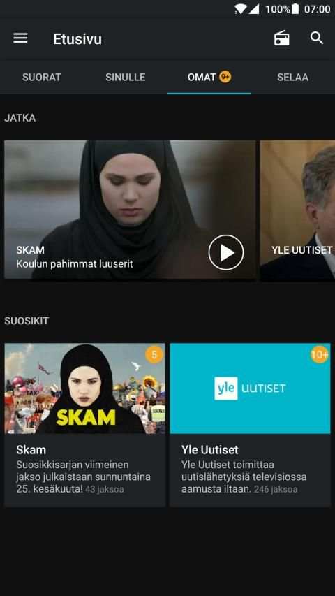 Yle Areena screenshot 12