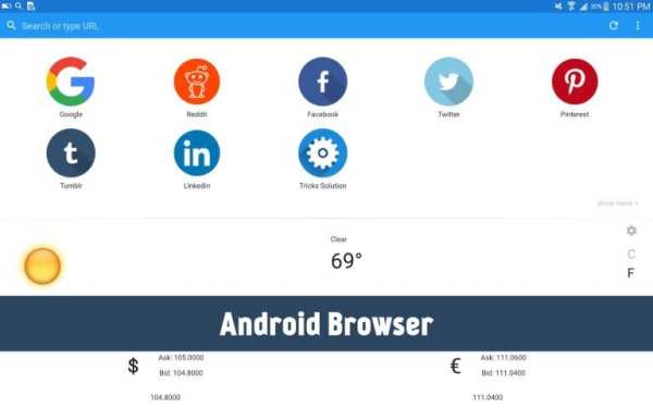 Browser Android screenshot 8
