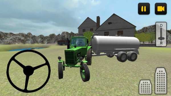 Classic Tractor 3D: Milk स्क्रीनशॉट 5