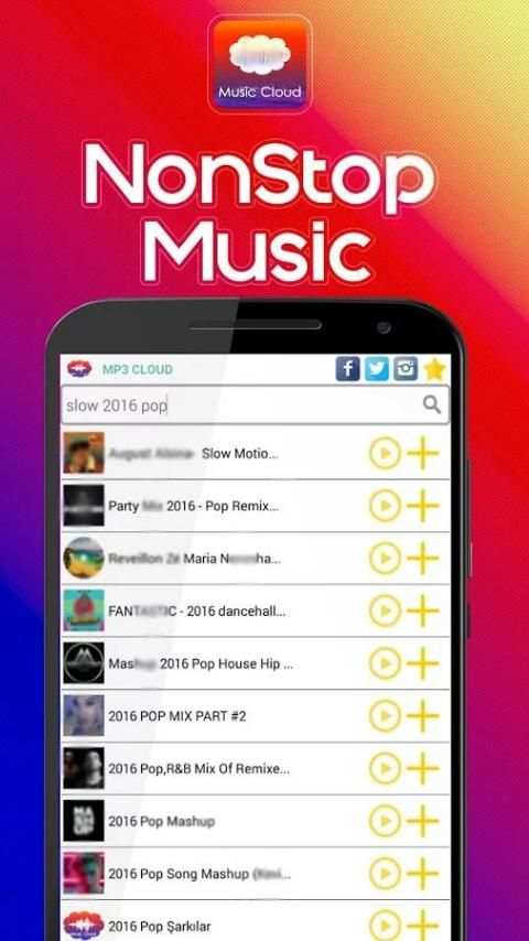 Music Cloud Free Music Player screenshot 4