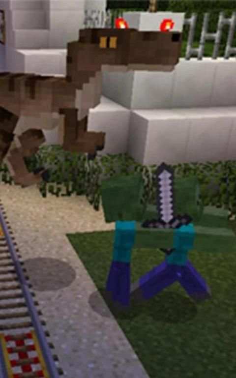 Raptors Mod MCPE скриншот 1