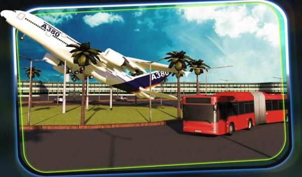 Airport Bus Driving Simulator स्क्रीनशॉट 5