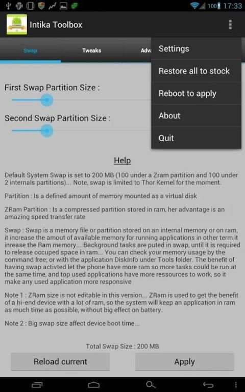 Intika Rom Toolbox Lite screenshot 6