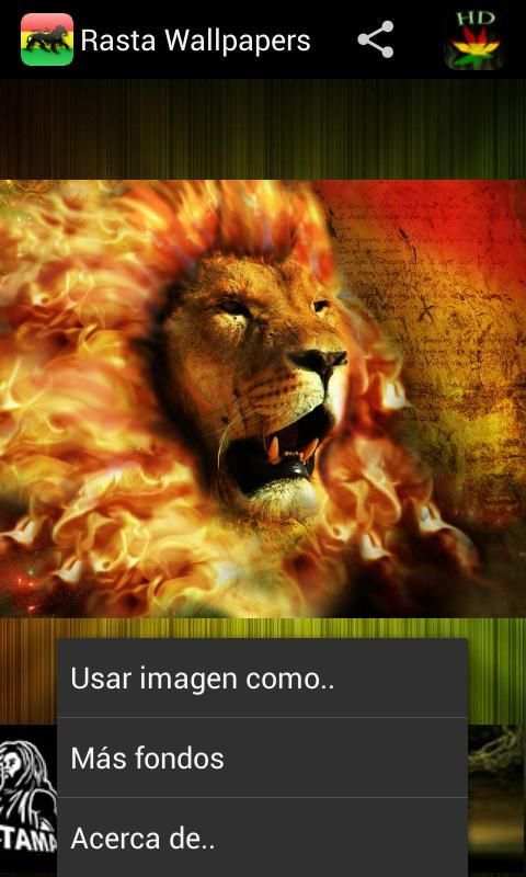 Rasta HD Wallpapers 2 تصوير الشاشة