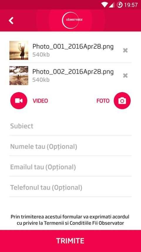 Observator screenshot 1