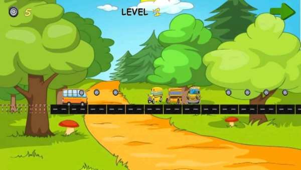 Mcqueen On The Bus Game screenshot 1