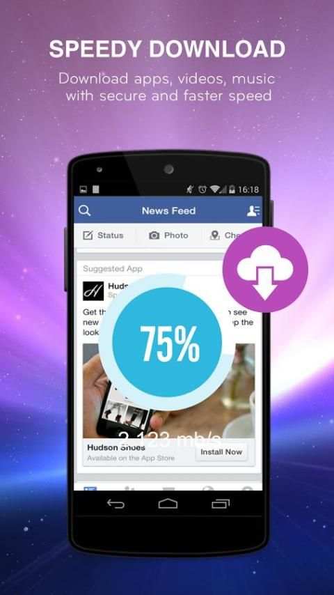BitFace for Facebook - Mini FB screenshot 1