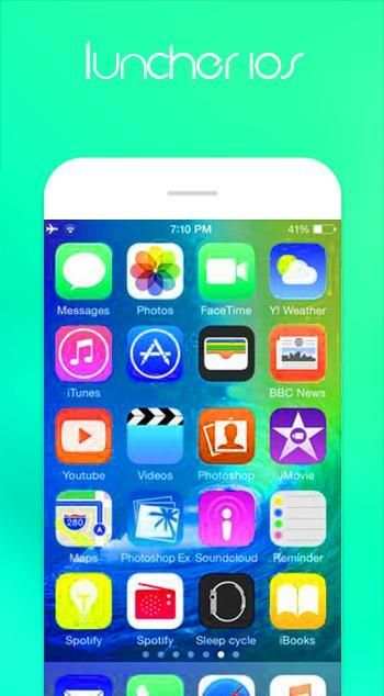 Launcher for iPhone 7 screenshot 5