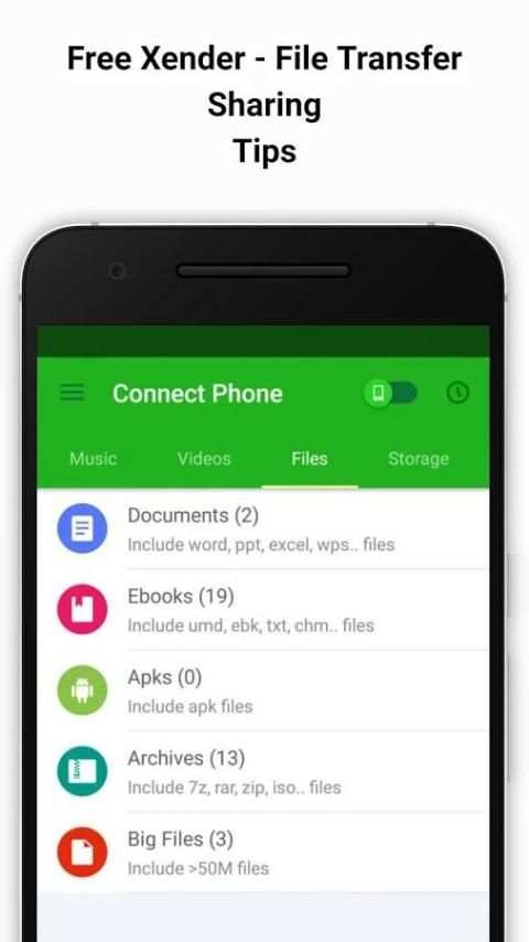Free Xender File Transfer Tips screenshot 1