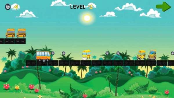 Mcqueen On The Bus Game screenshot 2