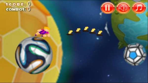 Football Super Golden Rush скриншот 1
