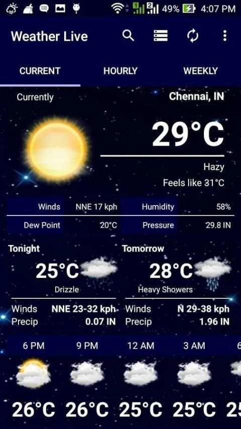 Weather Live screenshot 4