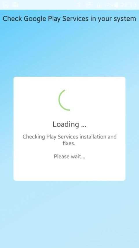 Play Services Information 3 تصوير الشاشة