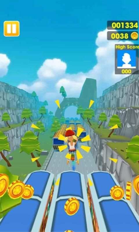 Girl - Subway Surf Run Edition screenshot 2