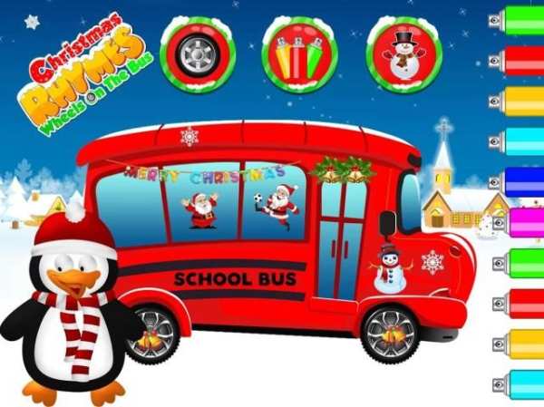 Christmas Wheels On The Bus screenshot 1