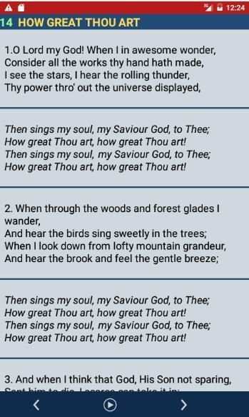 Gospel Hymn v3.5 स्क्रीनशॉट 3