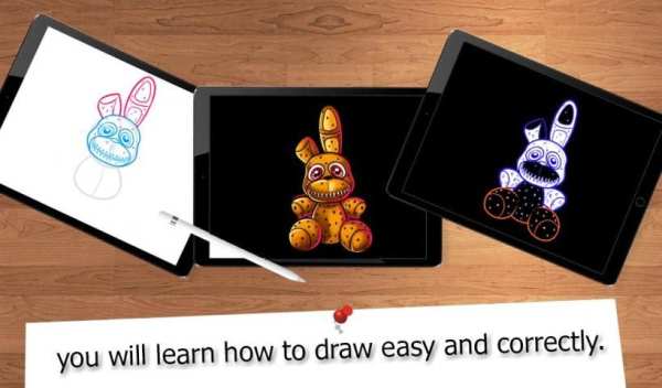 Drawing FNAF Lessons screenshot 2