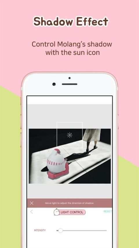 Molang&I - 3D Sticker Photo 4 تصوير الشاشة