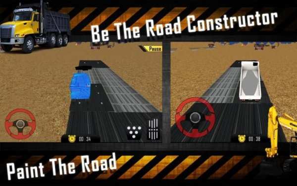 Crane Road Construction Dozer 2 تصوير الشاشة