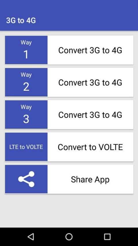 4G Jio on 3G Phone VoLTE скриншот 5