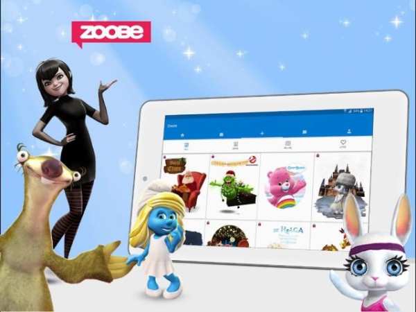 Zoobe - cartoon voice messages स्क्रीनशॉट 3