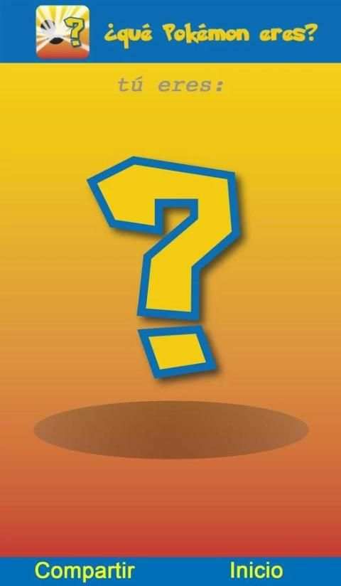 Qué Pokémon eres screenshot 2