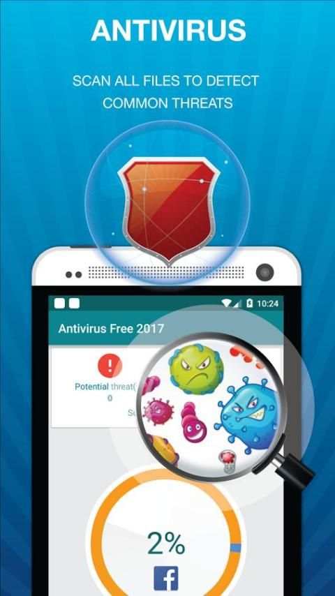 Antivirus 2017+ Free Ram Boost скриншот 5