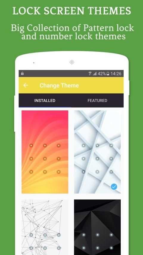 AppLock : app lock for android स्क्रीनशॉट 7
