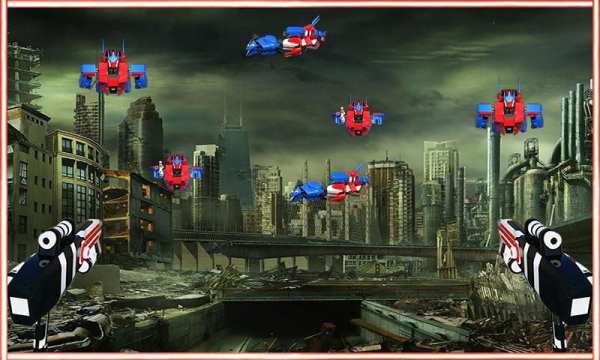 Robot Transforming Fighting screenshot 1