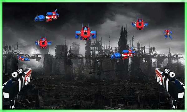 Robot Transforming Fighting screenshot 2