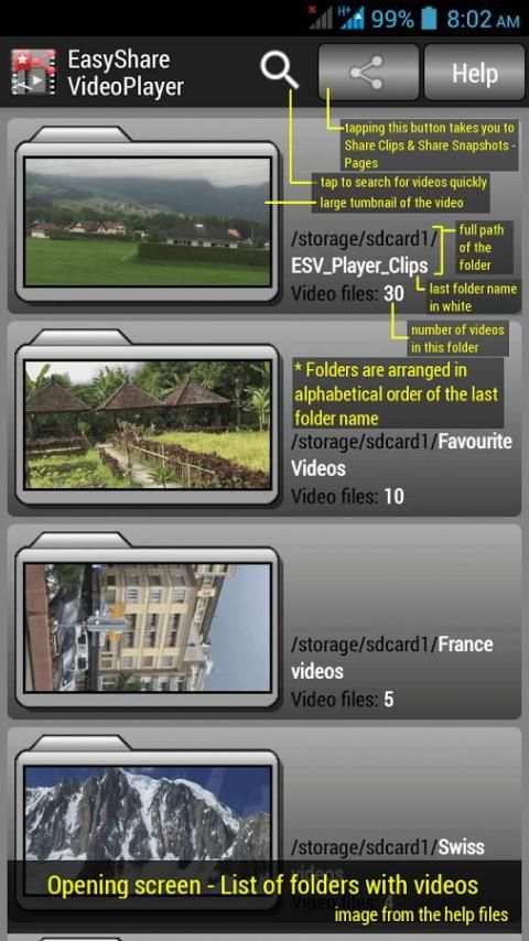 EasyShare Video Player скриншот 3