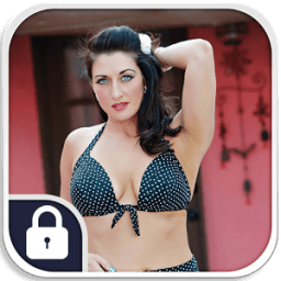 Sexy Girls Lock Screen Set 1 أيقونة