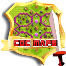 maps for clash of clans أيقونة