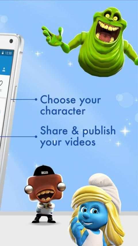 Zoobe - cartoon voice messages स्क्रीनशॉट 7