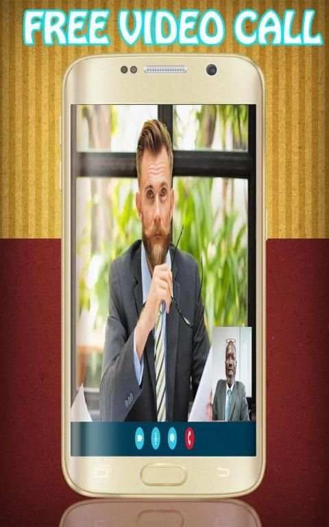 Free Video Call imo Prank 1 تصوير الشاشة